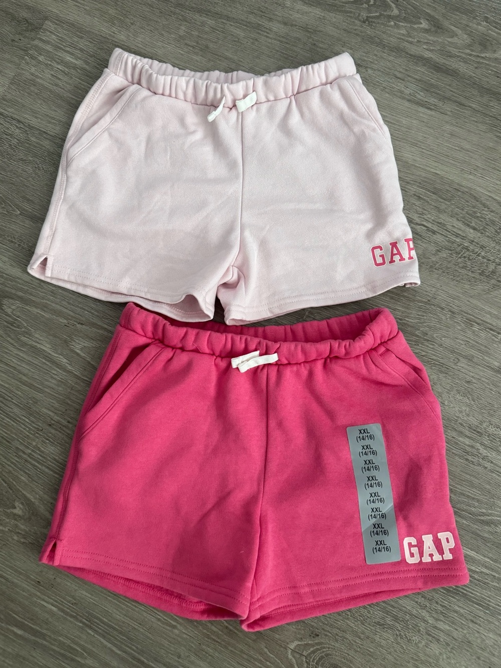 GAP Kid’s Pink Drawstring Shorts - Pack of 2